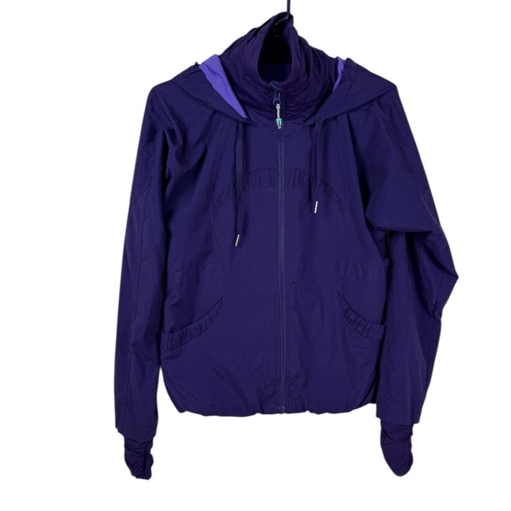 Lululemon Studio Define Dance Hooded Jacket Size 6